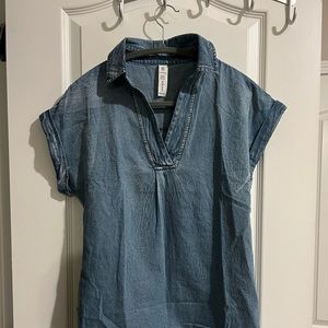 Blue top from Amazon